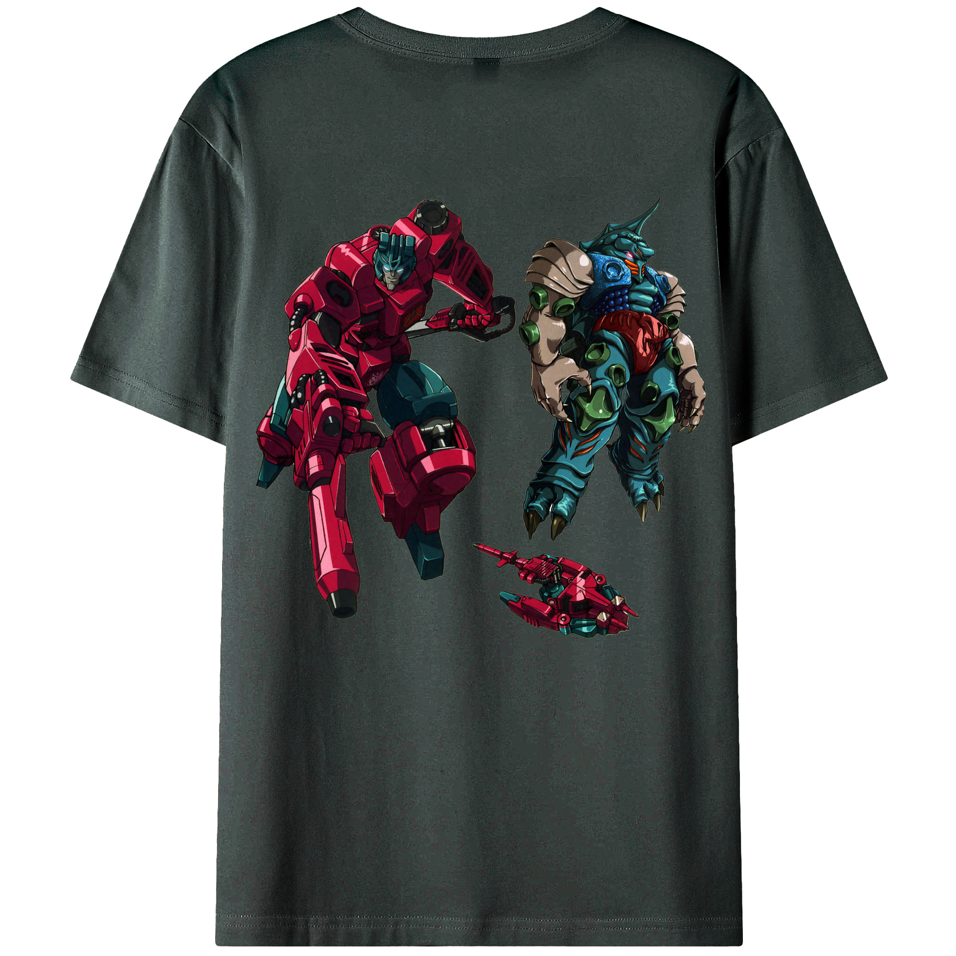 （画像用）  綿100％ メンズ半袖Tシャツ（バックプリント） 通気性